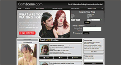 Desktop Screenshot of gothscene.com